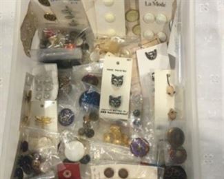 Carded buttons, kittens to mice!