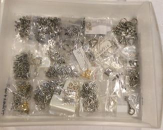 Silver necklace fasteners, so many styles, so many!