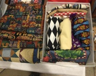 Laurel Burch fabrics, other fabrics,