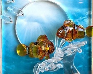 SWAROVSKI CRYSTAL SCS HARMONY FISH NEMO COLOR