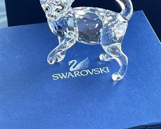 SWAROVSKI CRYSTAL CAT