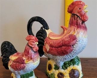 2 Rooster Dishes