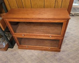 Oak Library Cabinet 36x12x32