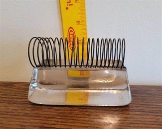 ?Letter Holder? Marked: Patented October 24, 1899-January 30, 1900 Adairack No. 3 James Adair Pittsburg, PA