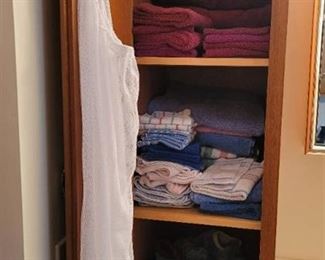 Contents of Bathroom Linen Closet (Bath Towels, Hand Towels, Wash Cloths, and Rugs
