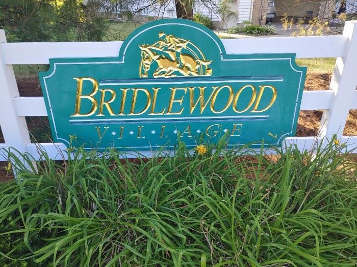 Bridlewood Village sign