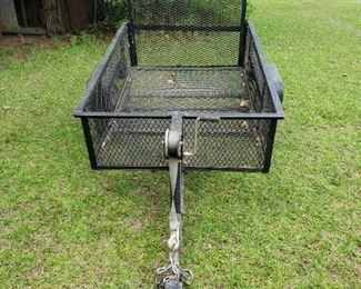 4 ft x 5 ft  Metal Trailer with Drop Down Gate