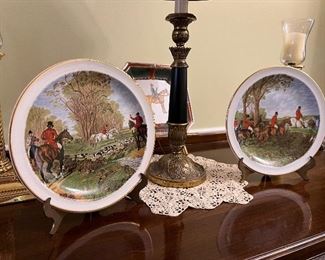 Hunt Scene plates 