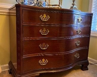 Baker Chippendale chest 