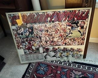 U of SC framed print