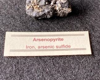 Arsenopyrite Iron Arsenic Sulfide