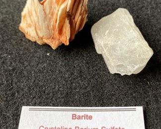 Barite Crystaline Barium Sulfate from Southern Missouri