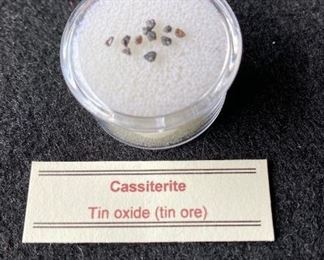 Cassiterite Tin Oxide Tin Ore