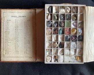 Circa 1890s Mineral Collection