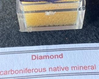 Diamond Carboniferous Native Mineral