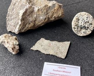 Granite Southern Missouri  Feldsparquartzmica