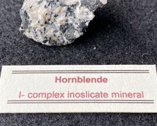 Hornblende Complex Inosilicate Mineral