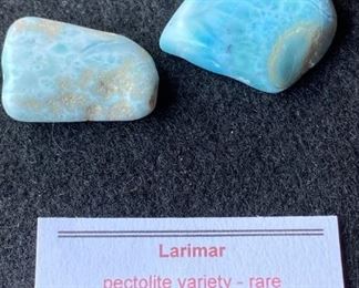 Larimar Pectolite Variety Rare From Brazil