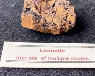 Limonite Iron Ore Of Multiple Oxides