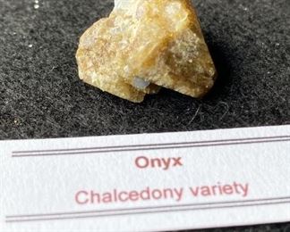 Onyx Chalcedony Variety