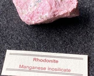 Rhodonite Manganese Inosilicate