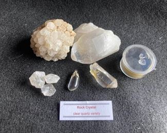 Rock Crystal Clear Quartz Variety