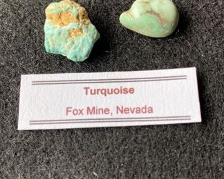Turquoise from Fox Mine Nevada