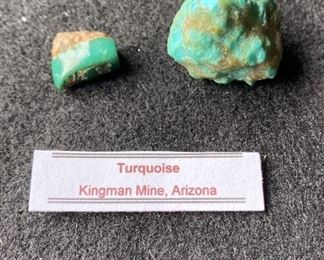Turquoise from Kingman Mine Arizona