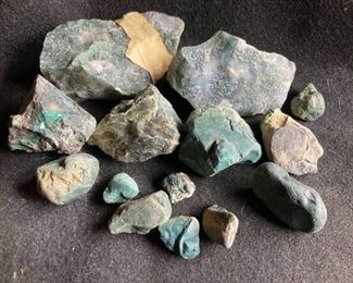 Unmarked BlueGreen Stones