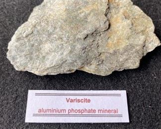 Variscite Aluminum Phosphate Mineral