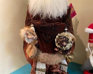 Hand made victorian style santa