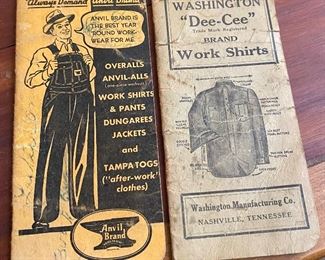 Anvil Brand and Dee-Cee Advertising Booklets