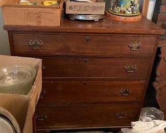 Old Chest of Drawers (Fred Craver Attribution Lexington, N.C.)
