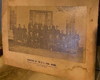 Holly Grove Church Lexington N.C. 1889 Cabinet Photo