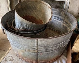 Galvanized Tubs