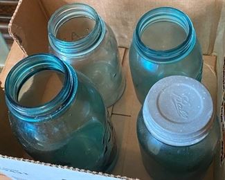 Blue Ball Jars