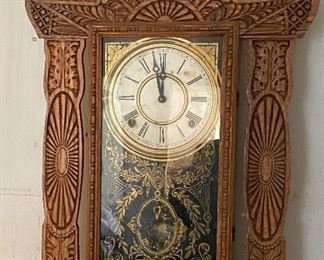 Gingerbread Mantle Clock