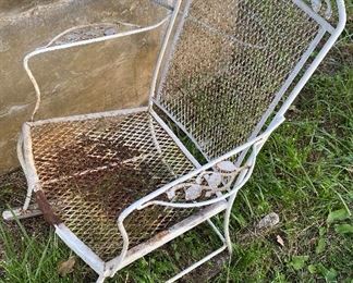 Outdoor Metal Rocker