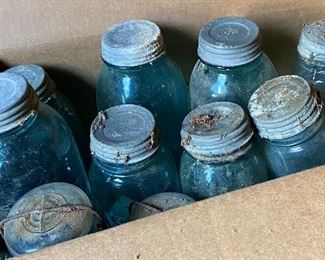 Blue Ball Jars