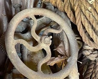Old Gears and Pulleys