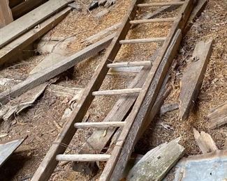 Old Wooden Ladder