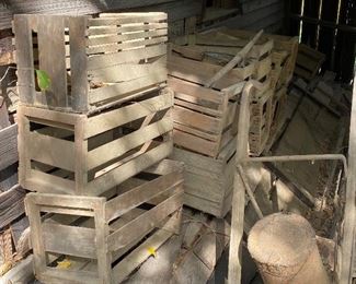Wooden Vegetable Crates