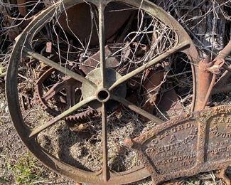 Old Metal Wheel