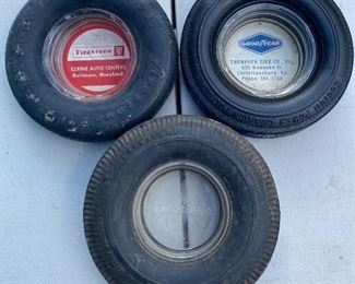 Advertising Tire Ashtrays