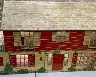 Tin Litho Doll House