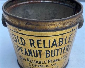 Old Reliable Peanut Butter Can