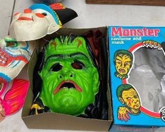 Vintage Halloween Masks