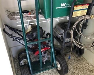 Edger, pressure washer