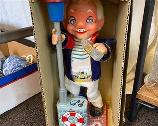 The Drinking Captain, new in box. C.1960s