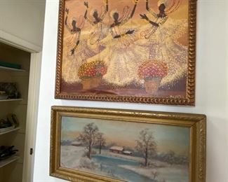 Signed, original paintings.